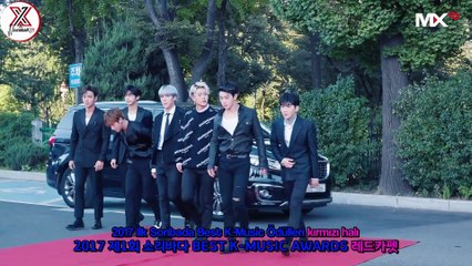 Monsta X - [Monchannel] [B] Ep. 70 2017 Soribada Ödülleri (SOBA) (Türkçe Altyazılı)