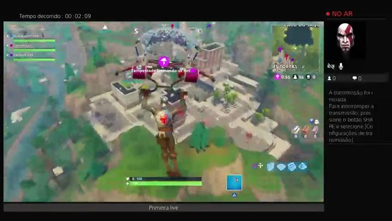 Live do do pai jogando fortnaite (2)