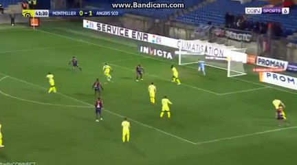 P.Lasne Gola HD - Montpellier 1 -1 Angers 03.02.2018 HD