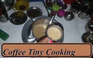 Coffee Indian Version|Tiny Cooking|Miniature cooking