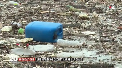 Inondations : Méricourt sous une marée de déchets après la crue