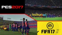 PES 2017 x FIFA 17: gameplay comparativo - IGN Gameplays