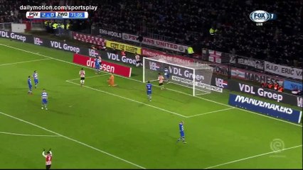 Luuk de Jong Hat-trick Goal HD - PSV 3 - 0 Zwolle - 03.02.2017 (Full Replay)