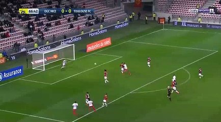 Max Gradel  Goal HD - Nice	0-1	Toulouse 03.02.2018