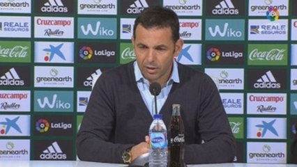 Calleja: "La expulsión y el 1-0 antes del descanso han marcado el partido"