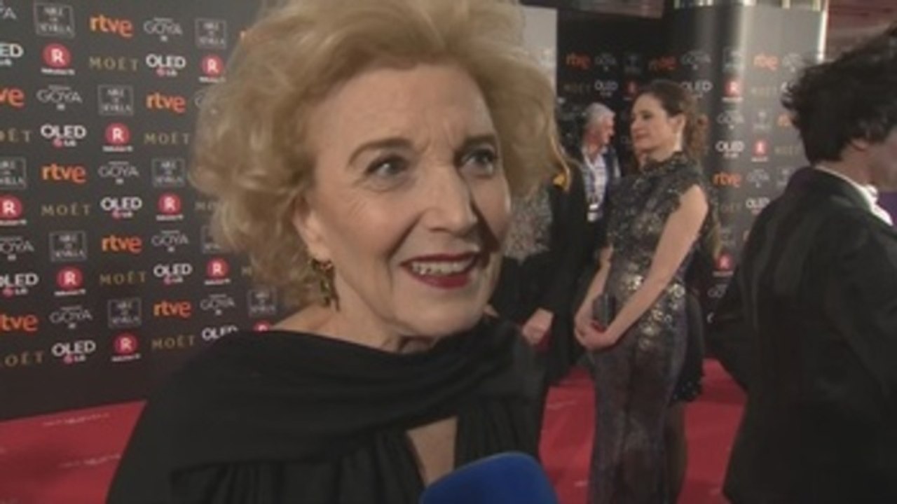 Marisa Paredes: "Inmensa alegría, placer y emoción" por recibir el Goya de Honor