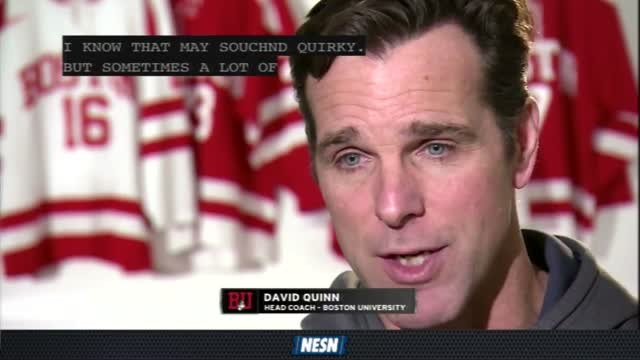 Boston University Goaltender Jake Oettinger Prepares For The Beanpot
