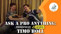 Timo Boll | Ask a Pro Anything presented by andro