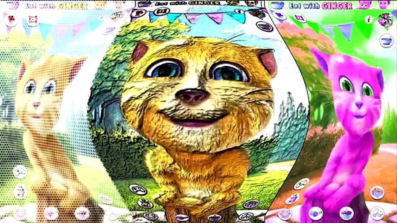 Talking Tom Cat Colors Reion Funny Collection HD