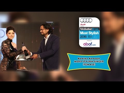 Kanika Kapoor MOST STYLISH SINGER FEMALE | HT Most Stylish 2016 Delhi