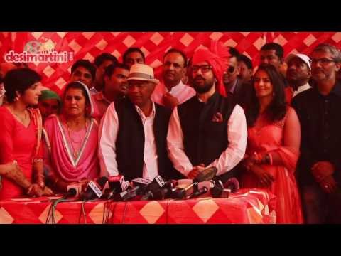 Aamir Khan attends Geeta Phogat's wedding in Haryana!