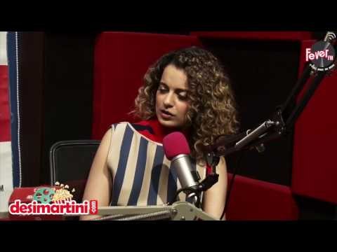 Rapid Fire with Kangana Ranaut! #DesimartiniKaFever