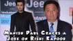 Manish Paul Cracks a joke on Rishi Kapoor in HT Most Stylish 2017