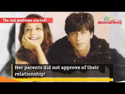 Rare Pics of Shahrukh Khan with his wife Gauri Khan