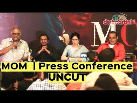 Mom (2017) | Press Conference | Sridevi | Nawazuddin Siddiqui | Akshaye Khanna | Boney Kapoor |