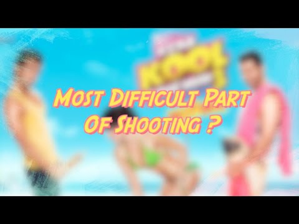 Most Difficult Part Of Shooting ?