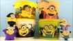 new MINIONS HALLOWEEN BUCKETS MCDONALDS PAILS COMPLETE SET OF 4 HAPPY MEAL KIDS TOYS REVIEW