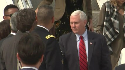 펜스 "전략적 인내 시대 끝났다는 메시지 전달하러 평창 간다" / YTN