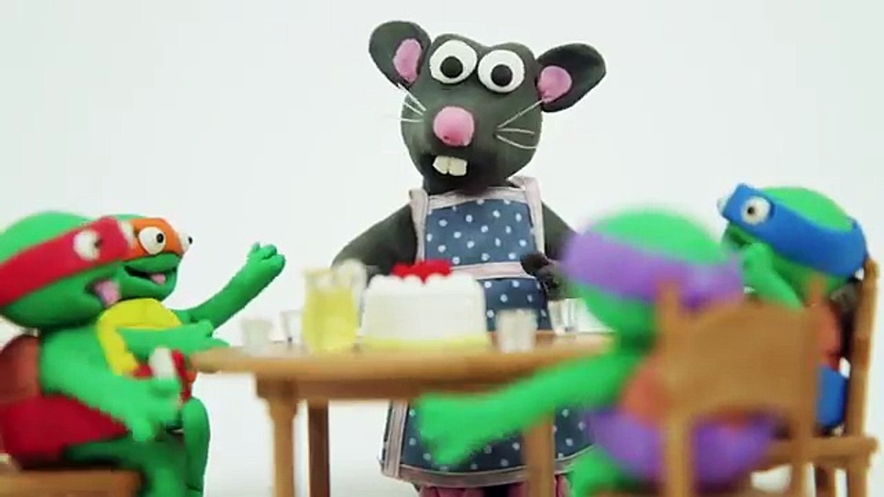 Softee Dough Teenage Mutant Ninja Turtles Figurine Maker Nickelodeon PlayDoh TMNT by Fuzzy Puppet