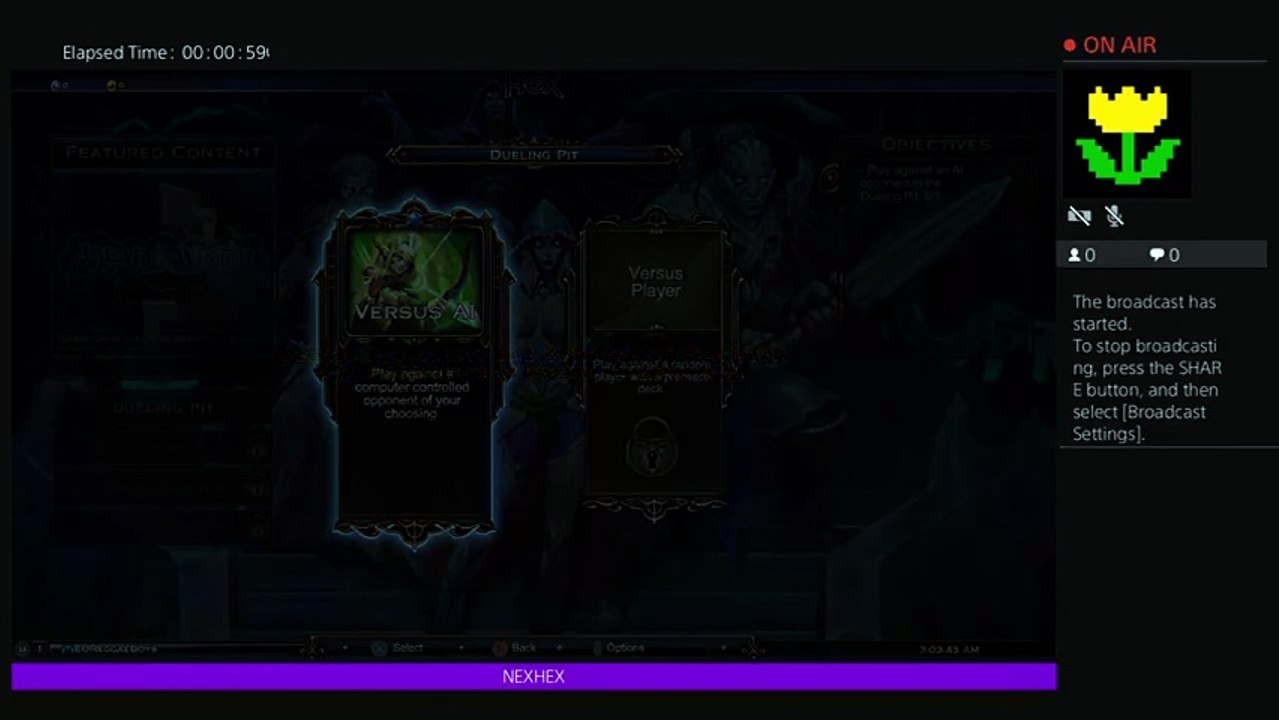 G's Live PS4 Broadcast (11)