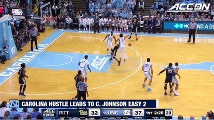 Carolina Hustle Leads To Easy 2 For Cameron Johnson vs. Pitt