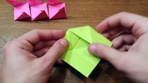 Origami Cube Rose Magique Magic Rose Cube Vidéo