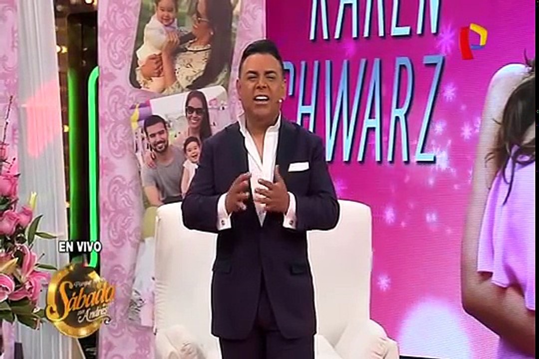 Karen Schwarz abre su corazón en Porque Hoy es Sábado con Andrés