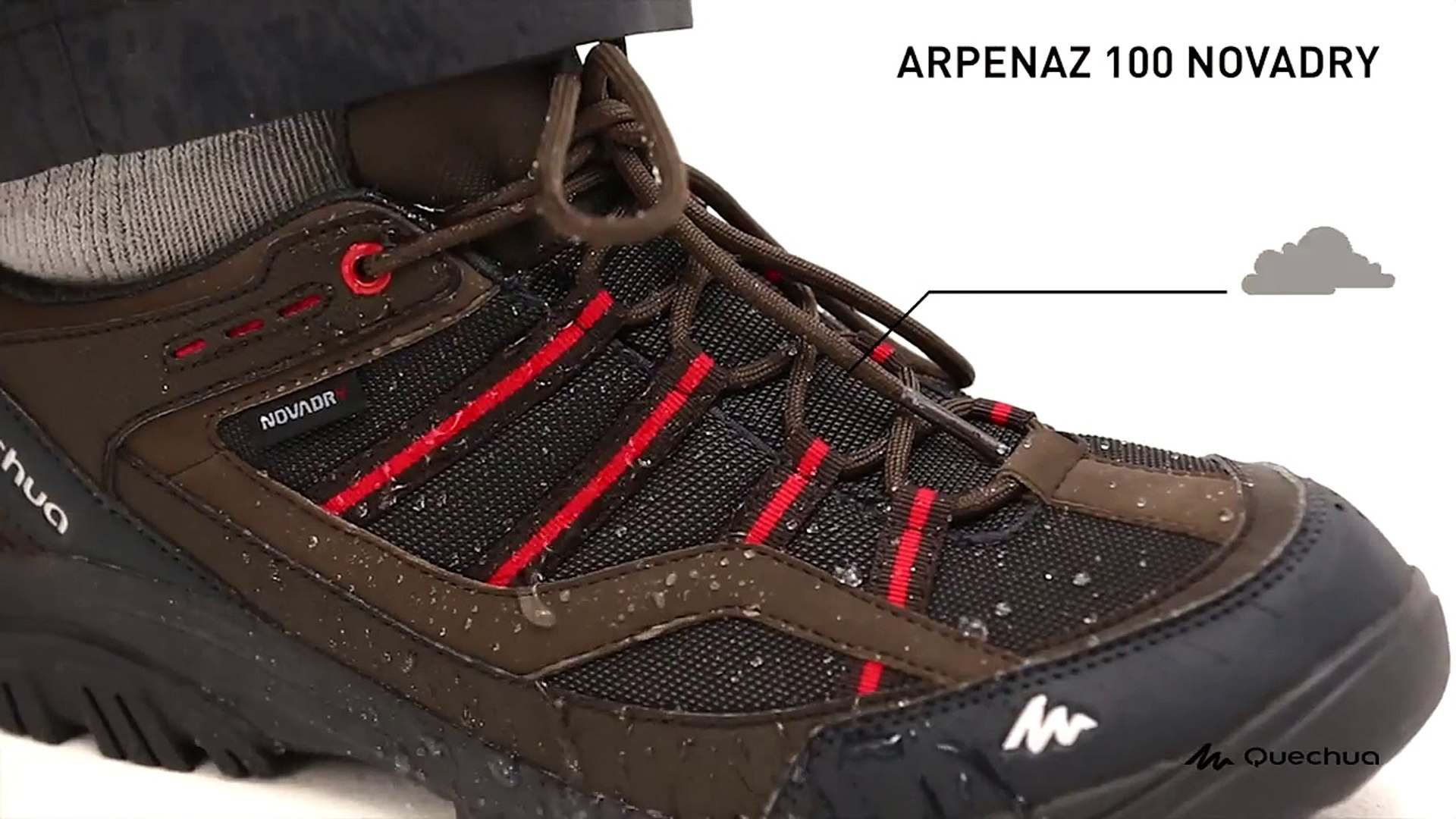 tenis impermeavel quechua