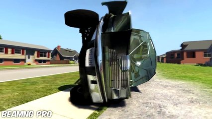 Crossroad Crashes Compilation - BeamNG DRIVE