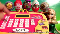 Caixa Registradora do McDonalds com a Peppa Pig e a Princesa Elsa TOYSBR CASH REGISTER TOY