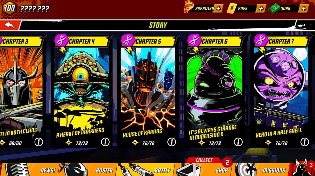 Teenage Mutant Ninja Turtles Legends - USAGI YOJIMBO SOLO VS KRANG BOSS - [TMNT LEGENDS UPDATE X]