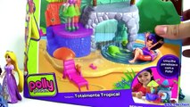 Parque Tropical da Polly Pocket em Portugues Brasil do Parque dos Brinquedos Surpresa Toys Brasil