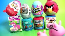 OVOS SURPRESA em Portugues Brasil Shopkins Egg Surprise Kinder Angry Birds Meu Pequeno Ponei MLP