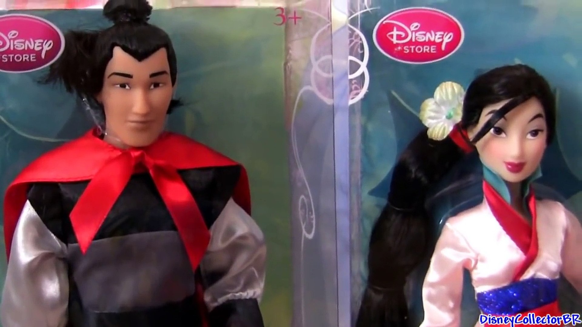 Boneca Mulan e Li Chang do Filme Disney MULAN completo dublado em portugues