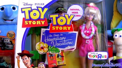 Férias no Havaí da Barbie com o Ken Encontro Romantico Disney Toy Story Hawaiian Vacation completo