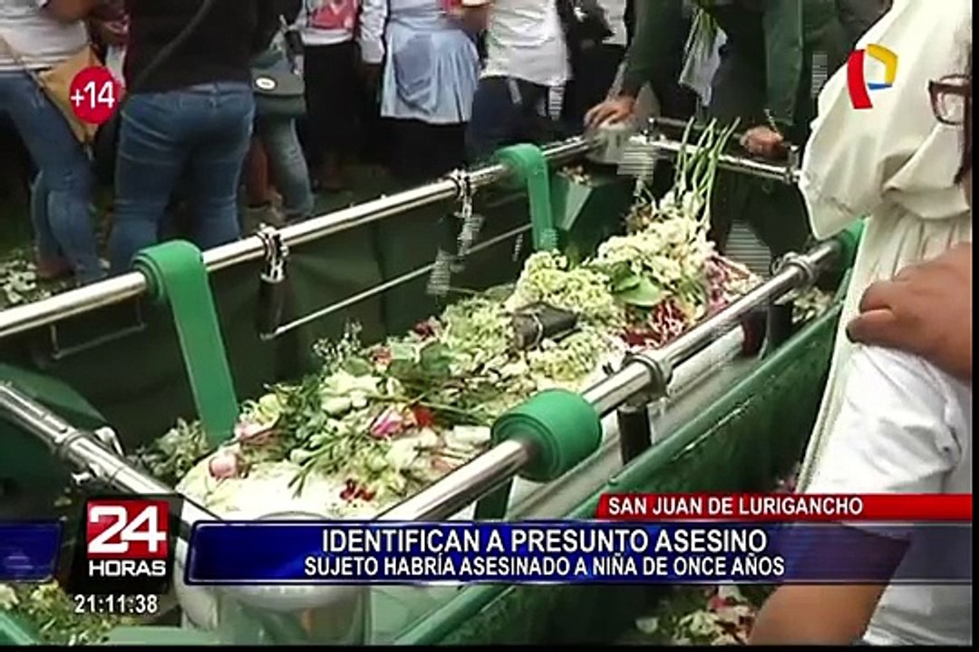 SJL: cámaras de seguridad ayudaron a identificar a presunto asesino de niña de 11 años