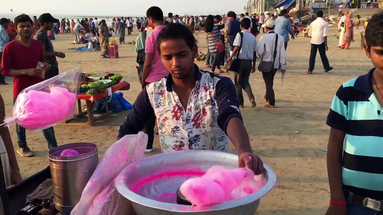 インドのわた菓子の作り方
