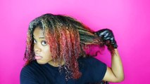 How To Dye Your Hair Bright Red Safely | Samirah Gilli
