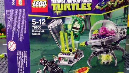 레고 닌자거북이 79100 크랑의 연구소, 미켈란젤로 탈출 LEGO Teenage Mutant Ninja Turtles