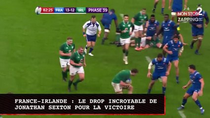France-Irlande : le drop de Jonathan Sexton qui assomme les Bleus (vidéo)