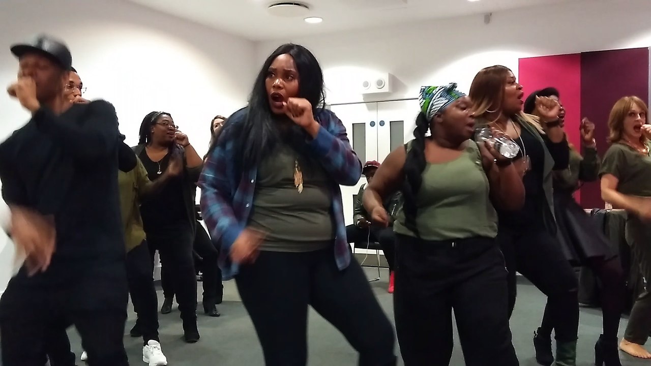 The Gold Vocal Collective Practice 24K Magic By Bruno Mars For The London Acapella Festival