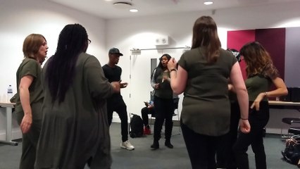 The Gold Vocal Collective Warm Up For The London Acapella Festival Part 1