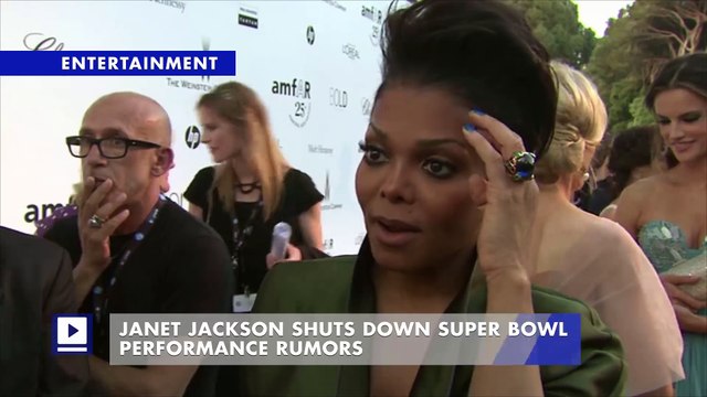 Janet Jackson Shuts Down Super Bowl Performance Rumors