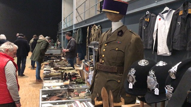 13e bourse militaire organisée par l'asso Atlantique Mémoire