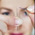 Threading a needle