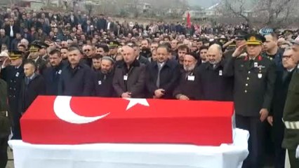 Hakkari'de Şehit Düşen Osman Akgündüz Son Yolculuğuna Uğurlandı