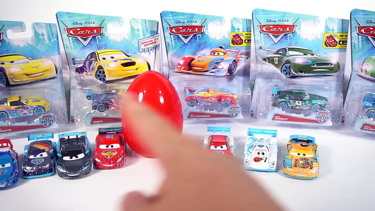 FULL COLLECTION DISNEY PIXAR CARS ICE RACERS DRIFT RACING FROSTY AUSTRALIA