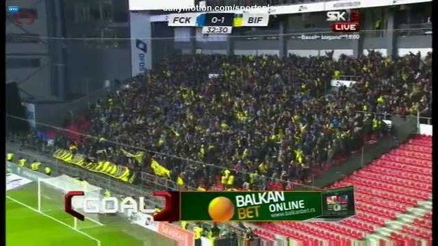 Kamil Wilczek Goal HD - FC Copenhagen 0 - 1 Brondby - 04.02.2017 (Full Replay)
