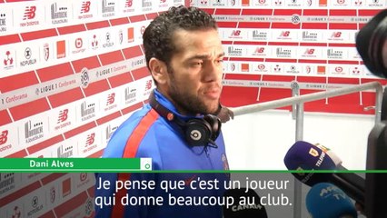 24e j. - Alves: "Di Maria est un battant"