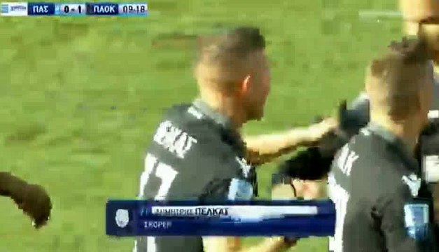 Dimitrios Pelkas Goal - Giannina 0 - 1 PAOK 04-02-2018